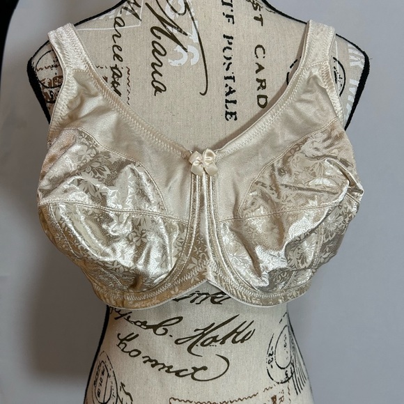 Lilyette Cream Lace Bra - Picture 1 of 6